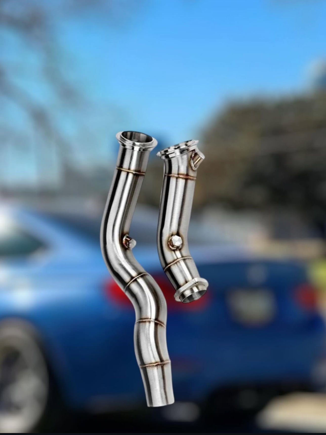 S55 RACING DOWNPIPES M2/M3/M4