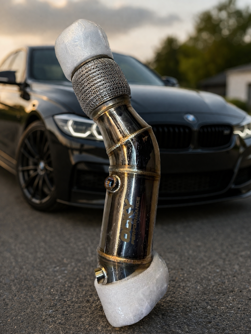 ocky performance Downpipes B46 2016 – 2021 BMW 120i, 220i, 230i, 320i, 330e, 330i, 420i, 430i, 630i, 730i & xDrive G & F Chassis