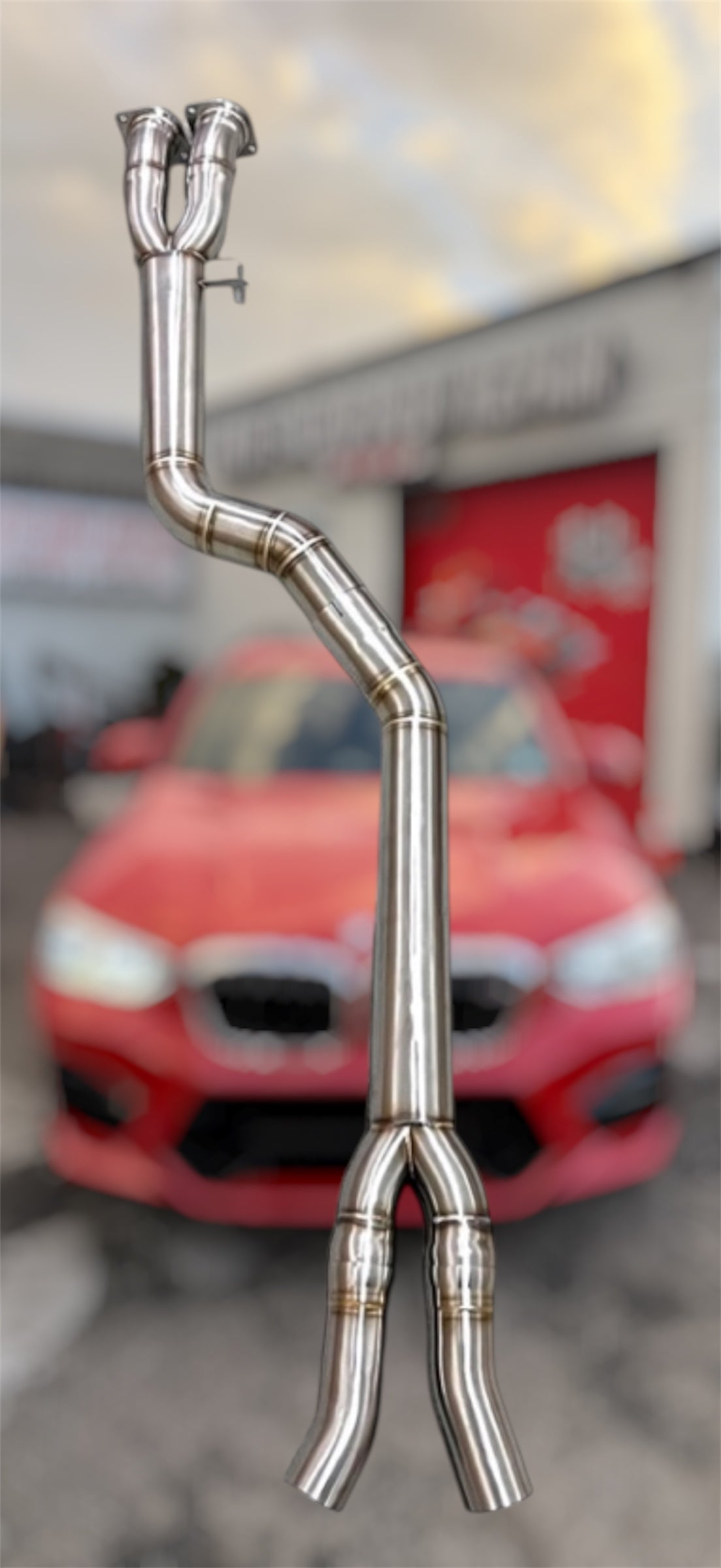 BMW 2019+ X3M X4M F97 F98 S58 SINGLE MIDPIPE